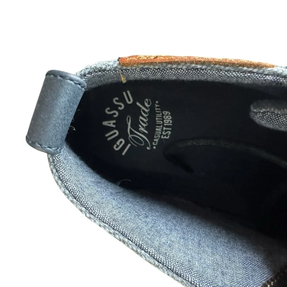 IGUASSU Casual Utility Chukka Boots /Men’s Size 11 / Gray Canvas & Leather Trim